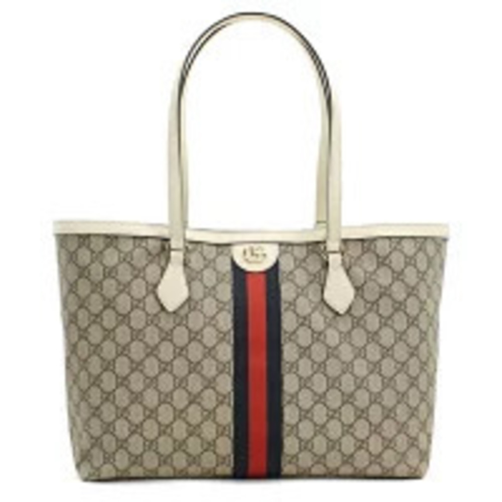 Gucci Tote Bag OPHIDIA Beige Cream Handbag